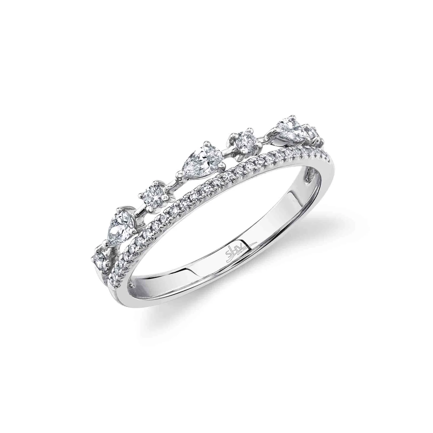 Bague pour femme en or 14k, 0.37 carat de diamants SI - SC55021924 - Shy Creations