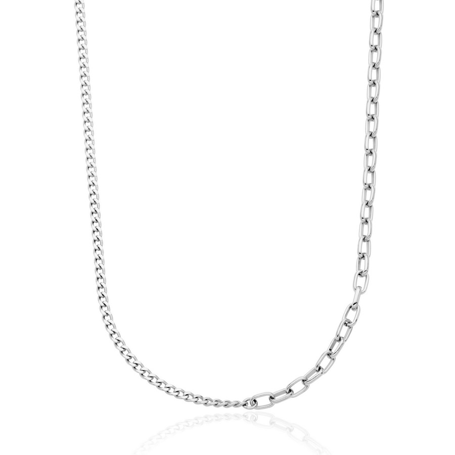 Collier pour femme en stainless, coeur
