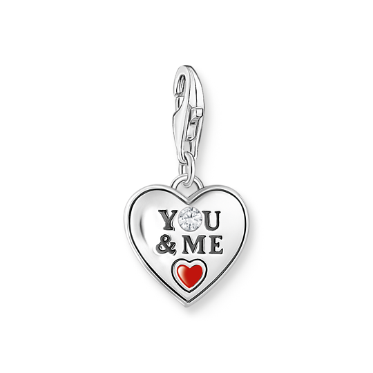 Pendentif pour femme en argent 925, cubic zirconium, coeur - 2206-691-7 - Thomas Sabo