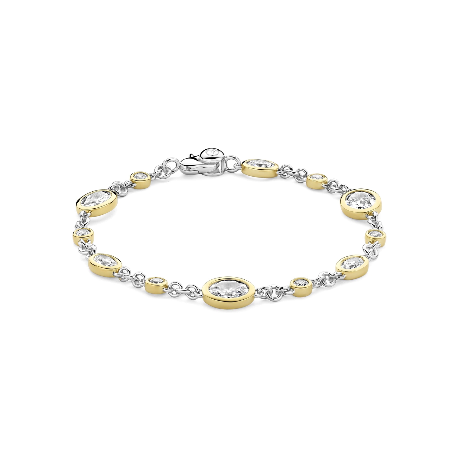 Bracelet pour femme en argent 925, cubic zirconium - 23108ZY - Ti Sento Milano