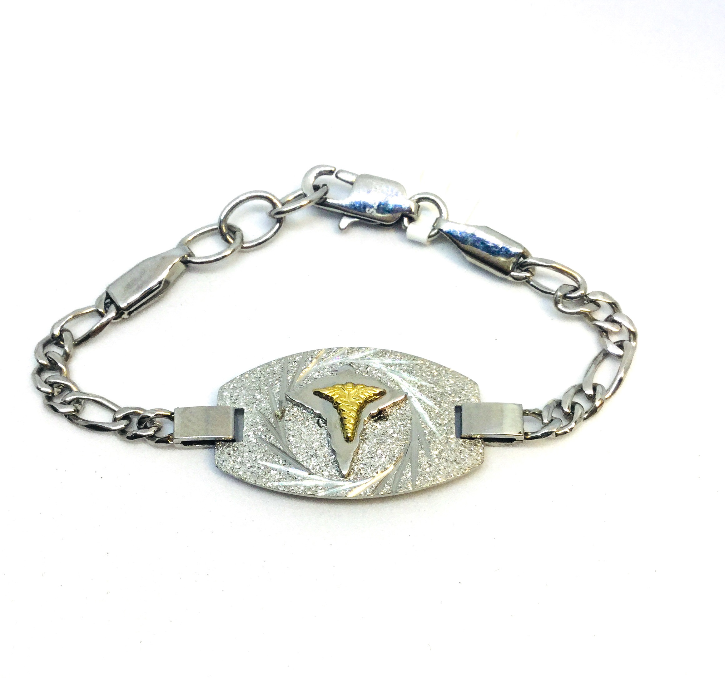 BR MÉDIC BLANC CROIX DORÉ