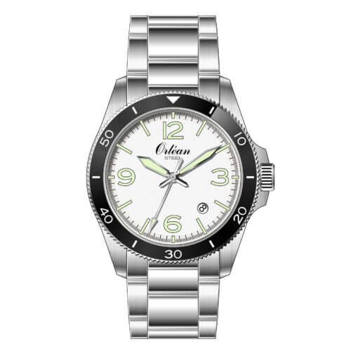 Montre pour homme en stainless, 3ATM