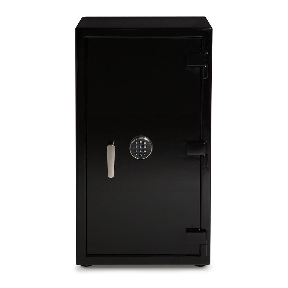 Coffre-fort pour montre et précieux en stainless et cuir végétarien, bluetooth, 730 livres - 491264 - Wolf