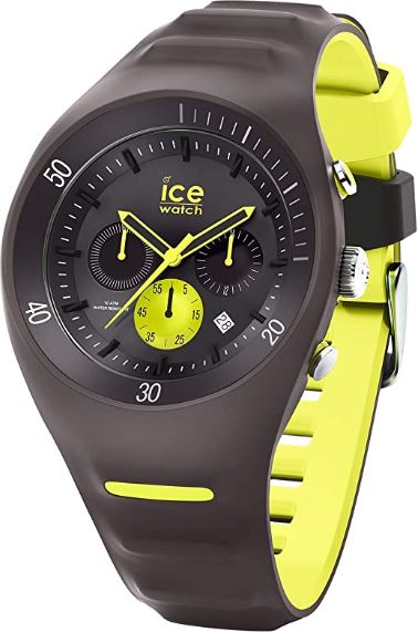 Montre homme, bracelet silicone, 10ATM