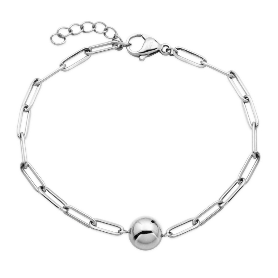 Bracelet pour femme en stainless, boule