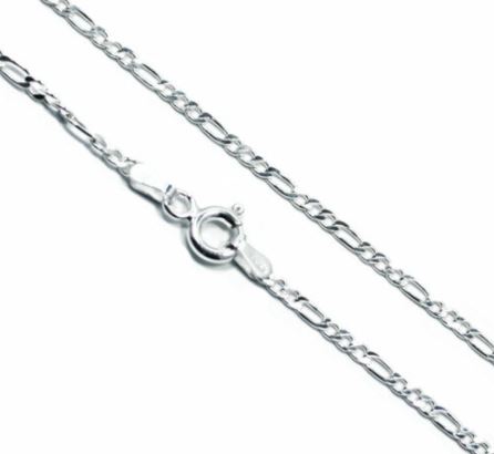 Chaine argent 925, figaro