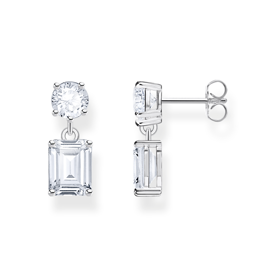Boucles d'oreilles pour femme en argent 925, cubic zirconium - H2276-051-14 - Thomas Sabo