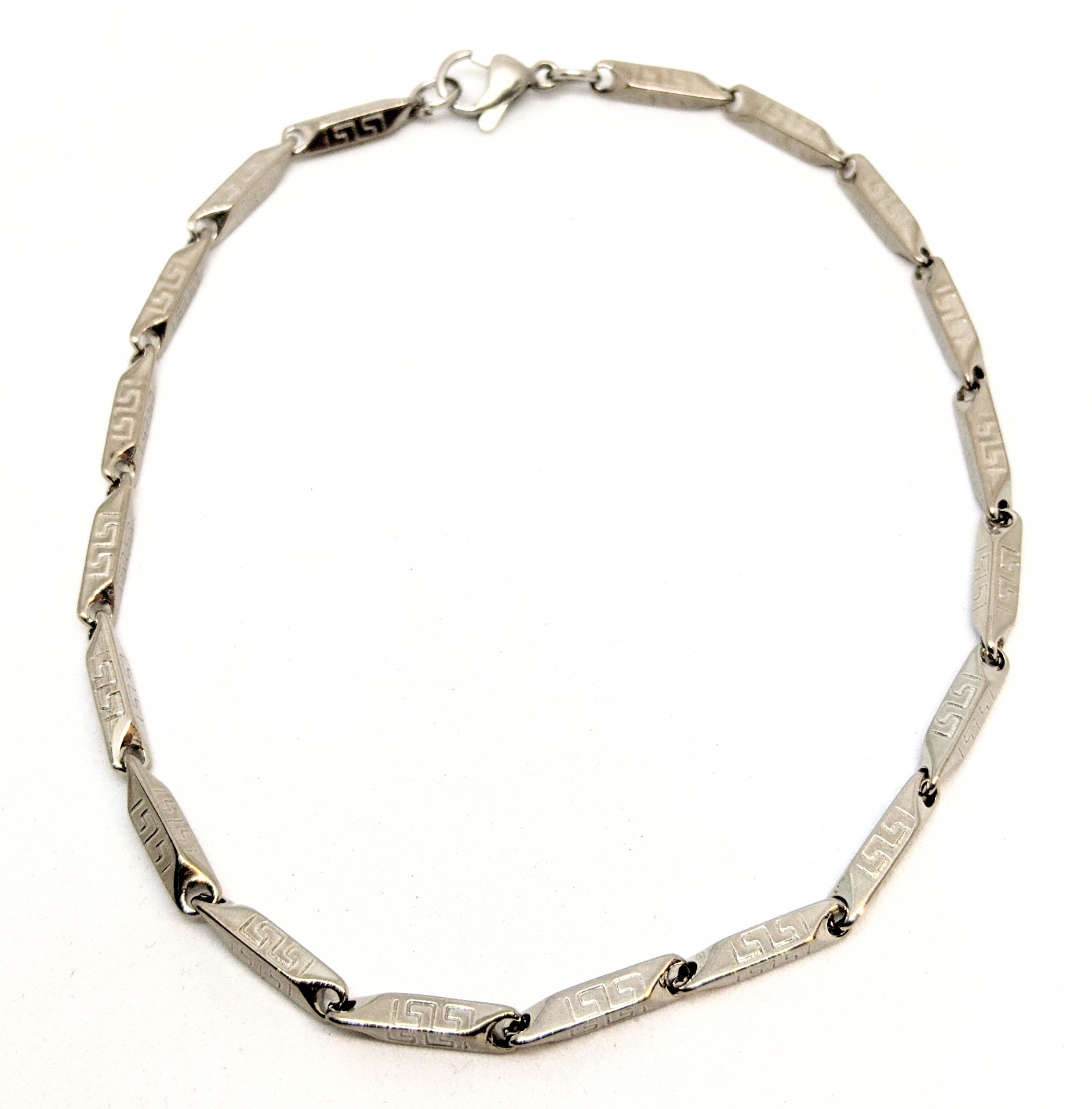 Chevillère en stainless, versace