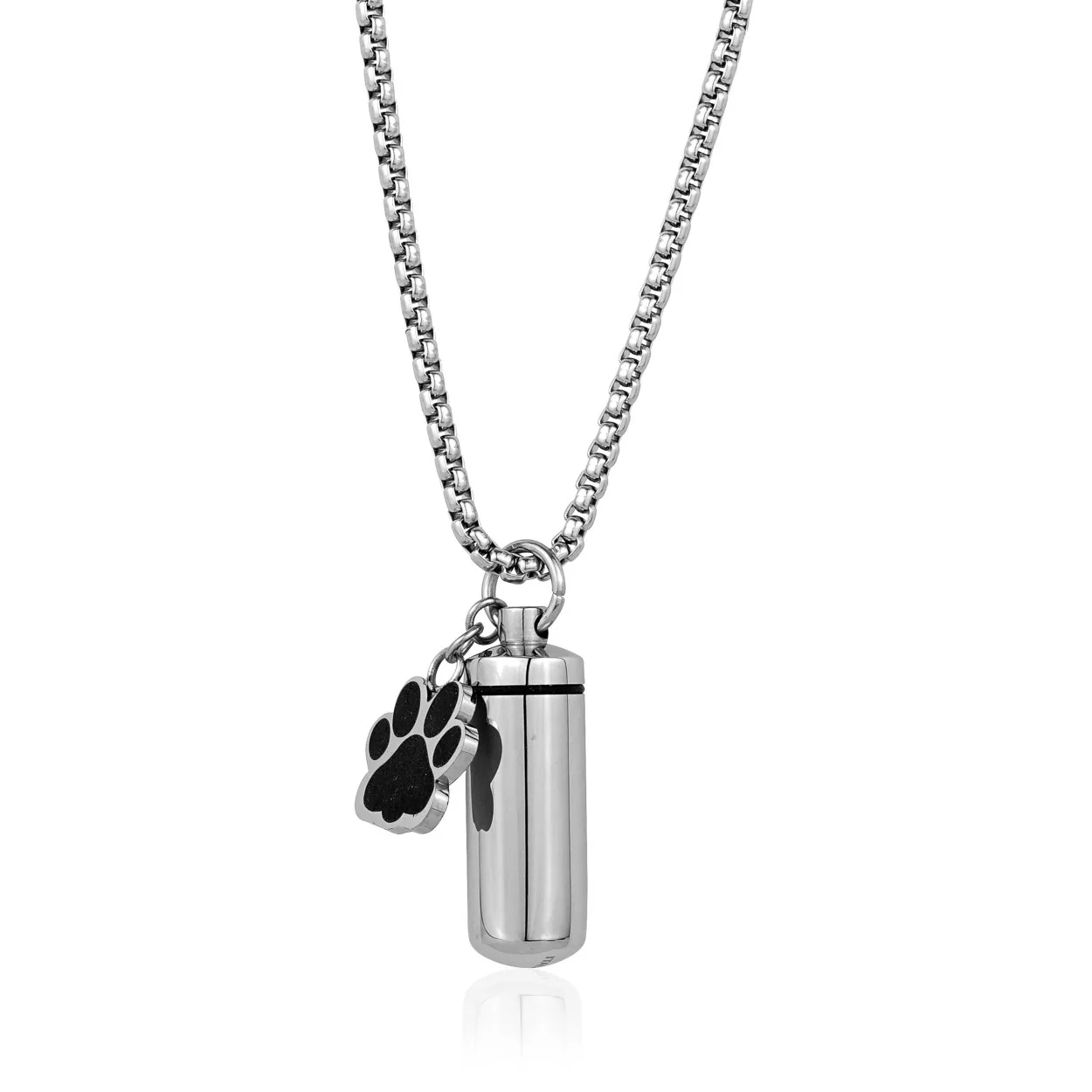 Pendentif en stainless, urne pour animal - SU-8 - Italgem