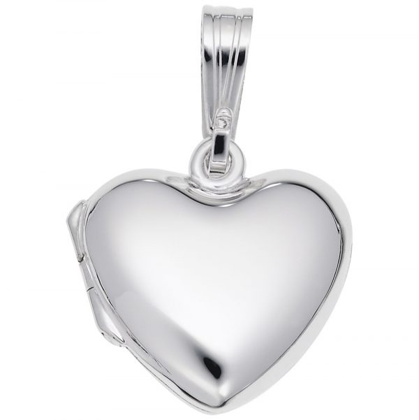 Pendentif pour femme en aregnt 925, coeur, locquet
