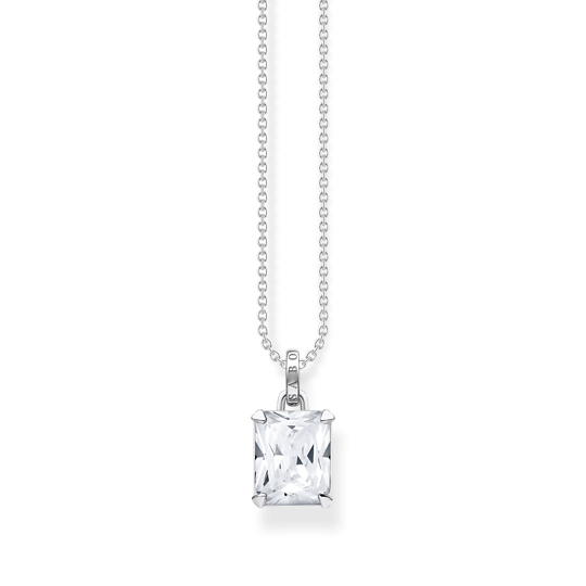 Pendentif pour femme en argent 925, cubic zirconium - KE1964-051-14-L45V - Thomas Sabo