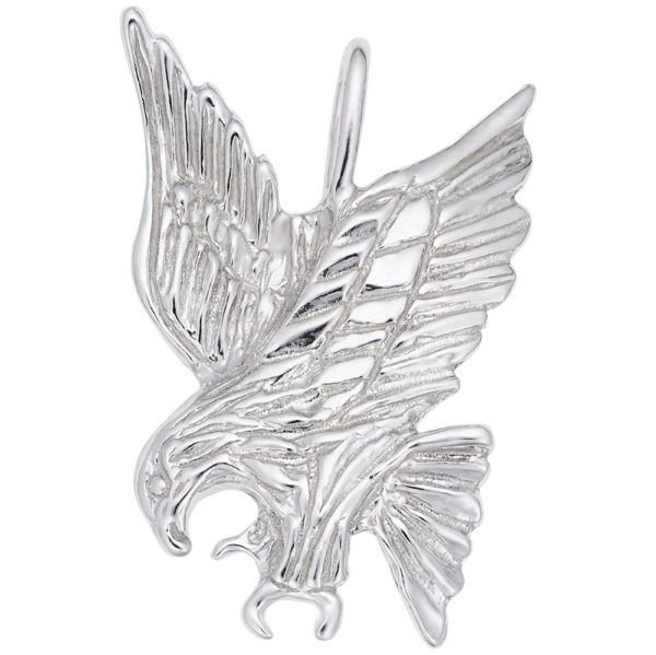 Pendentif en argent 925, aigle