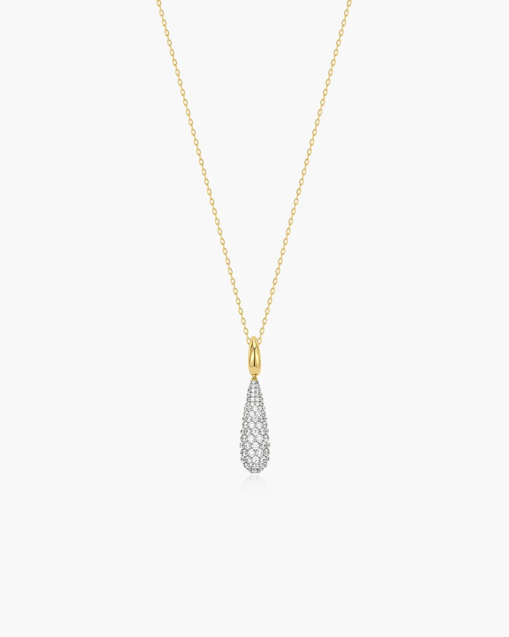 Pendentif pour femme en argent 925, cubic zirconium - N078-05G - Ania Haie