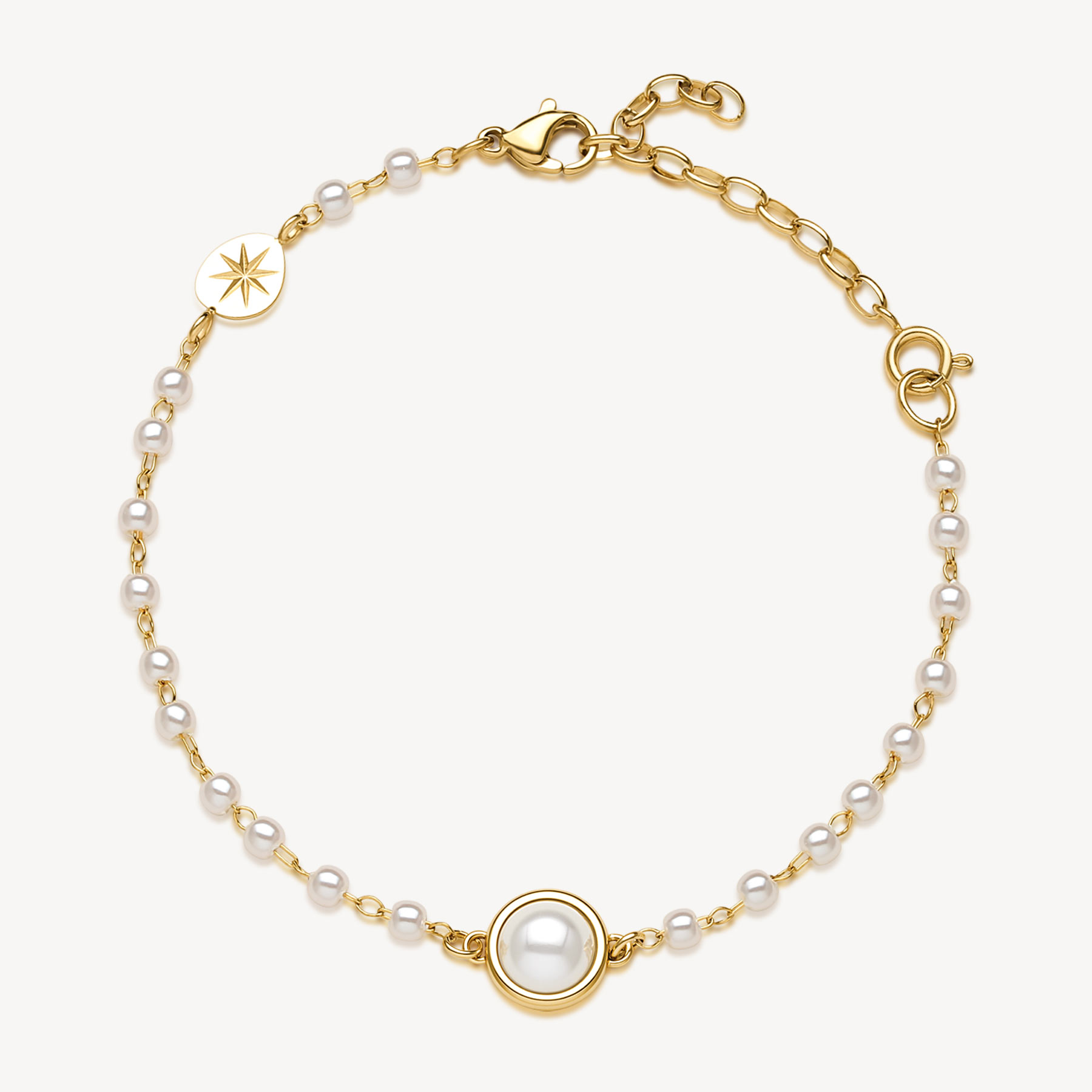 Bracelet pour femme en stainless, perles - BNL136 - Brosway