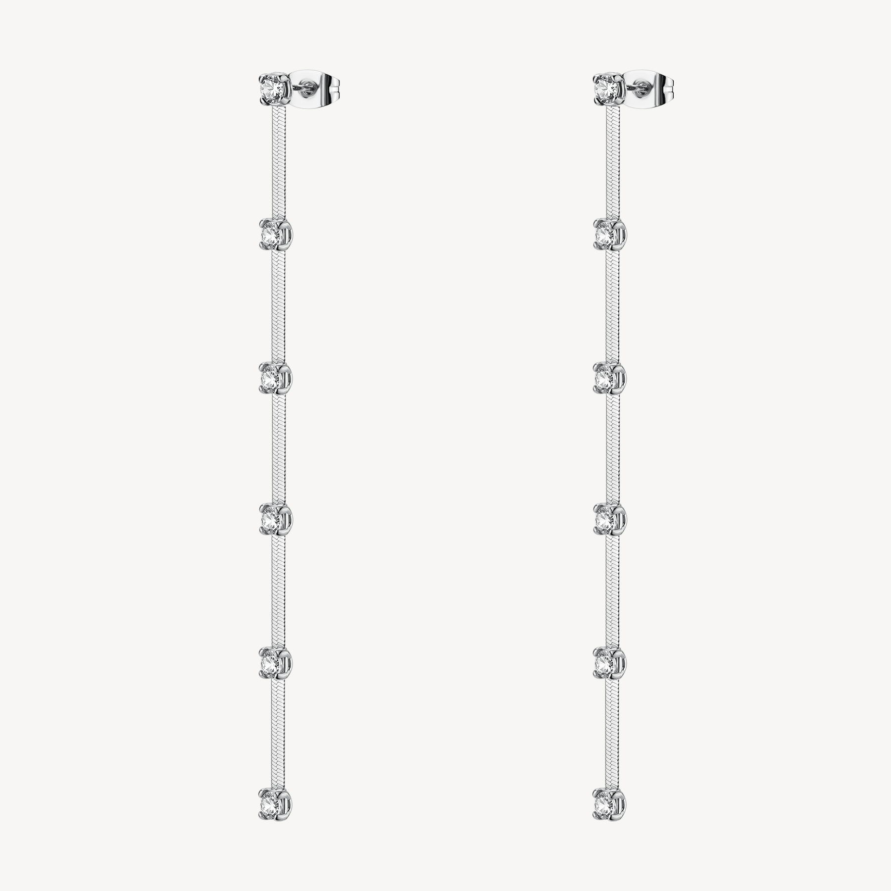 Boucles d'oreilles pour femme en stainless, cubic zirconium - BIG25 - Brosway