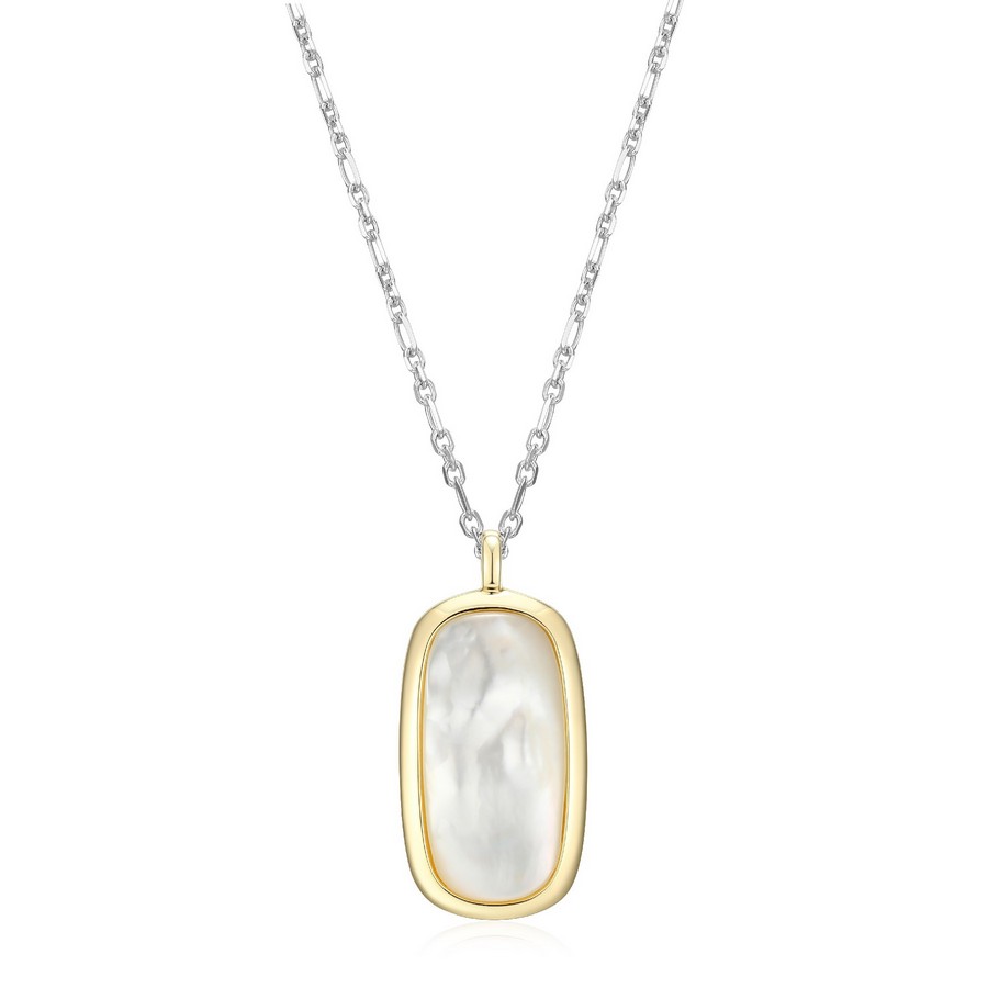 Pendentif pour femme en argent 925, nacre de perle - R0LBXRA946 - ELLE