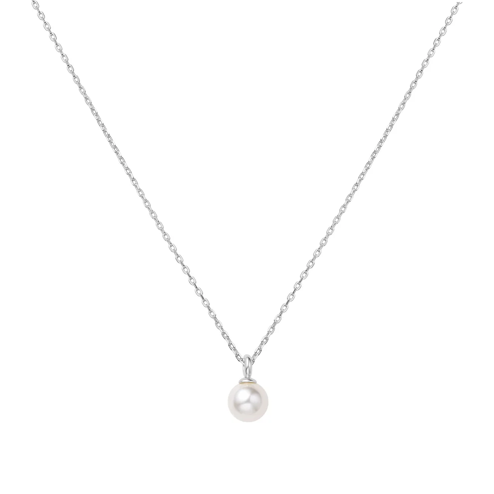 Pendentif pour femme en argent 925, perle - N065-01H - Ania Haie