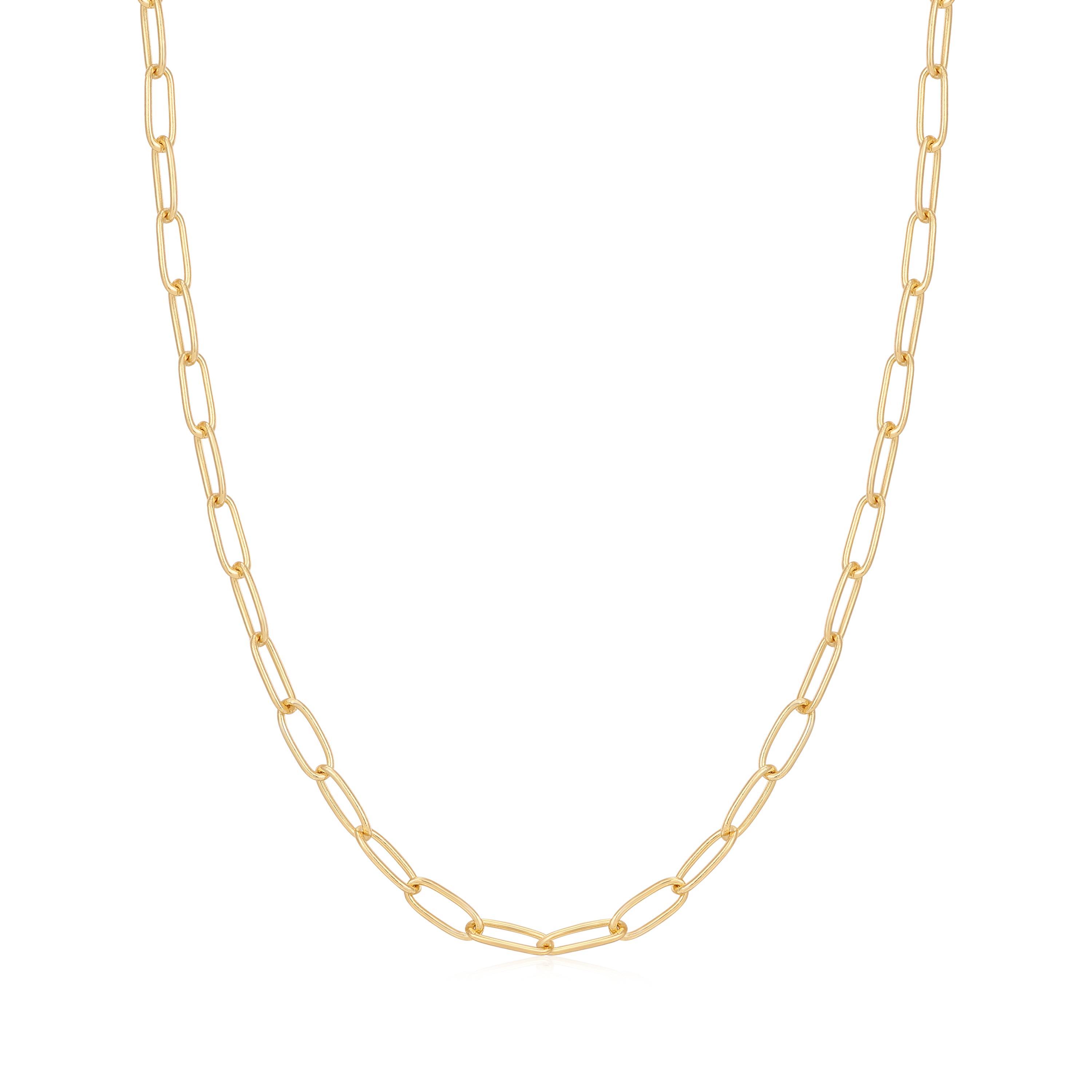 Chaine pour femme en argent 925 - N048-02G - Ania Haie