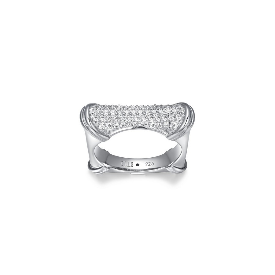Bague pour femme en argent 925, cubic zirconium - R4LAGT00AC - ELLE