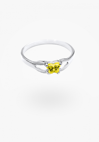 Bague pour enfant en argent 925, papillon