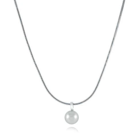 Pendentif pour femme en stainless, perle - SWP59 - Italgem