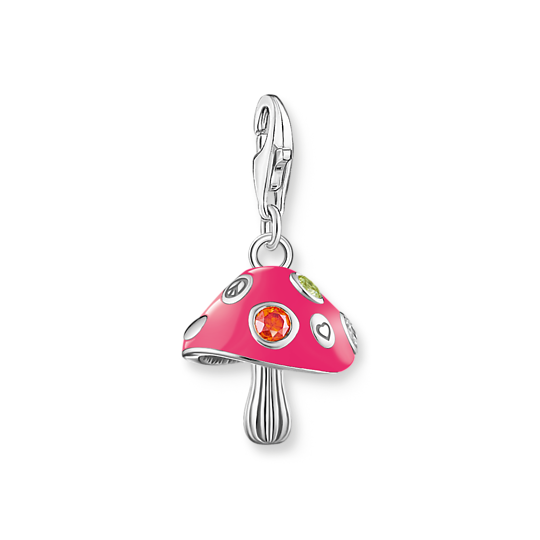 Pendentif pour femme en argent 925, cubic zirconium, champignon - 2211-845-7 - Thomas Sabo