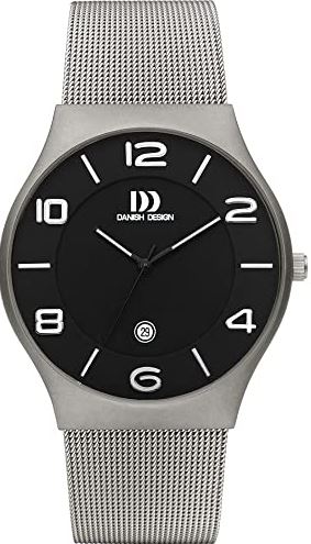 Montre homme, titanium, bracelet mèche, 5ATM