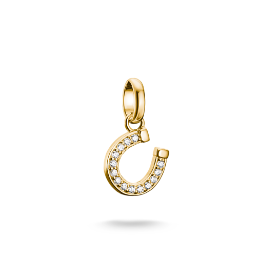 Breloque pour femme en argent 925, cubic zirconium, fer à cheval - CC1280-414-14 - Thomas Sabo