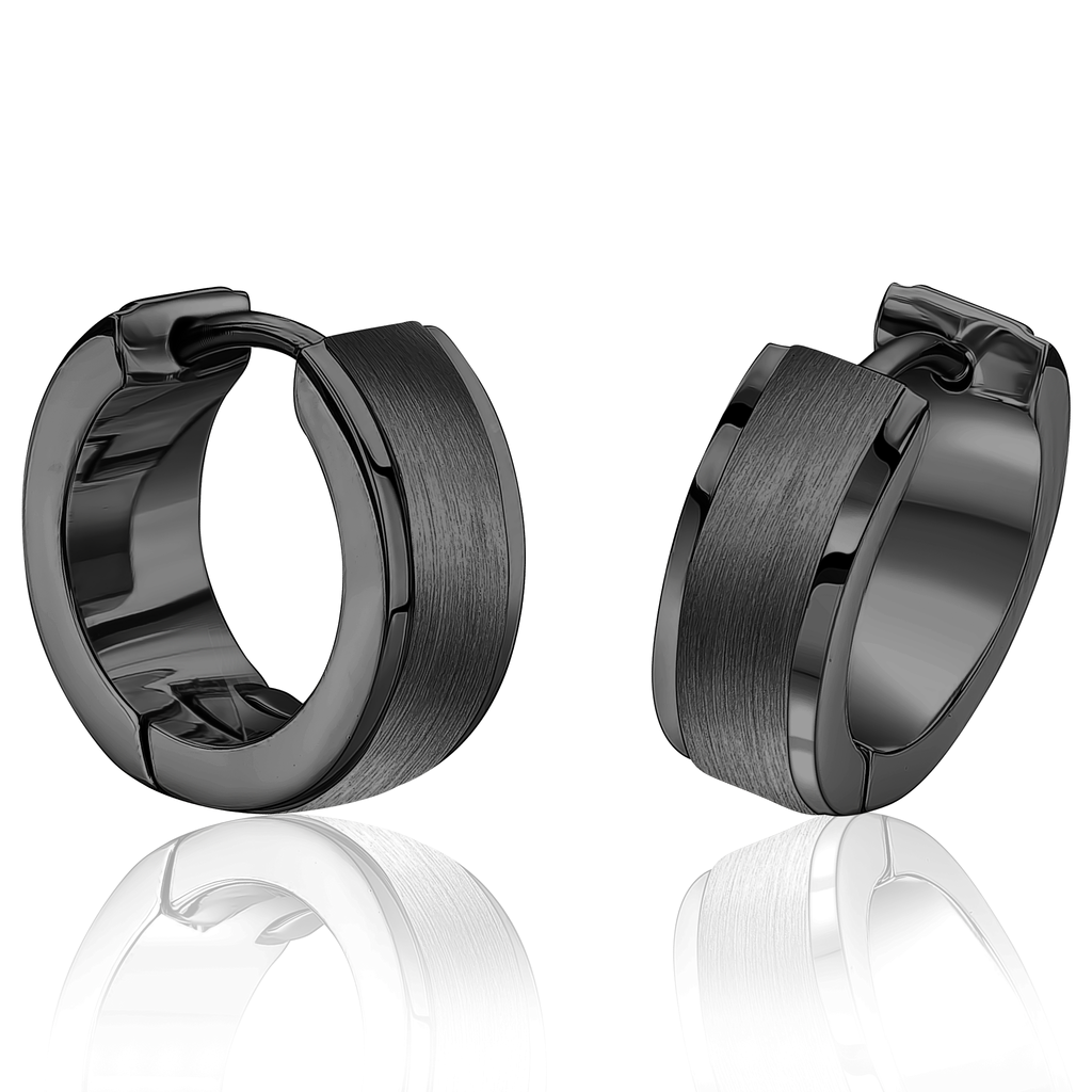 Boucles d'oreilles pour homme en stainless