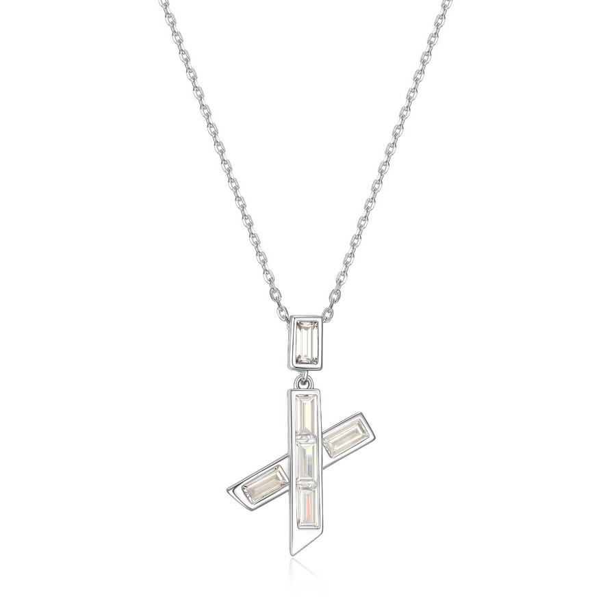 Pendentif pour femme en argent 925, cubic zirconium - R0LBY70046 - ELLE