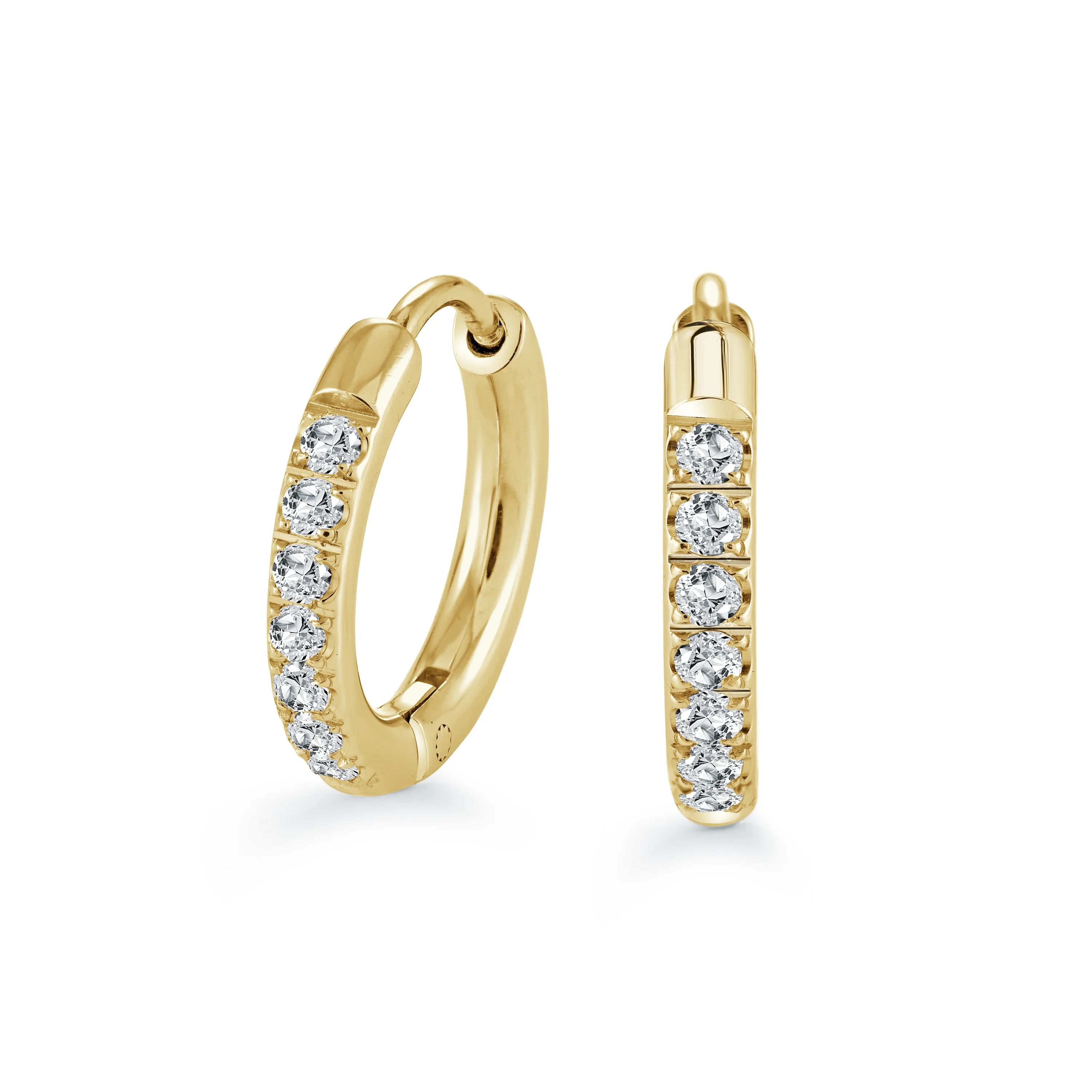 Boucles d'oreilles en stainless, cubic zirconium - SEA418 - Italgem