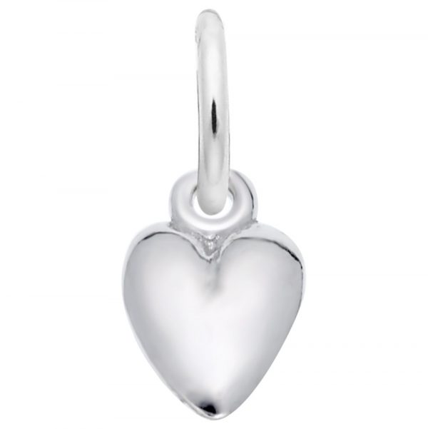 Pendentif en argent 925, coeur