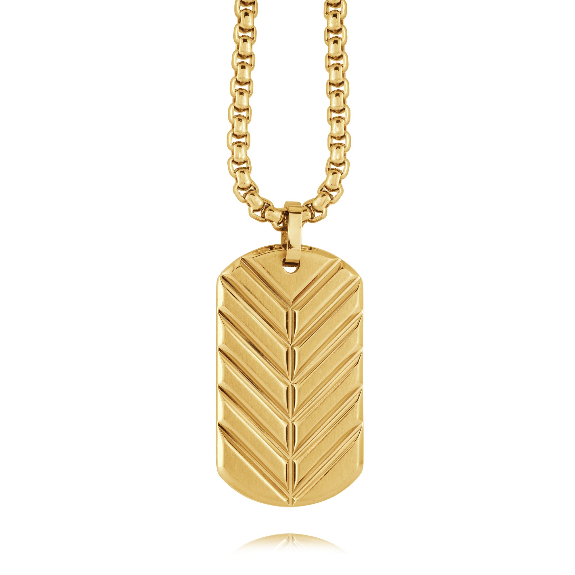Pendentif pour homme en stainless, médaillon