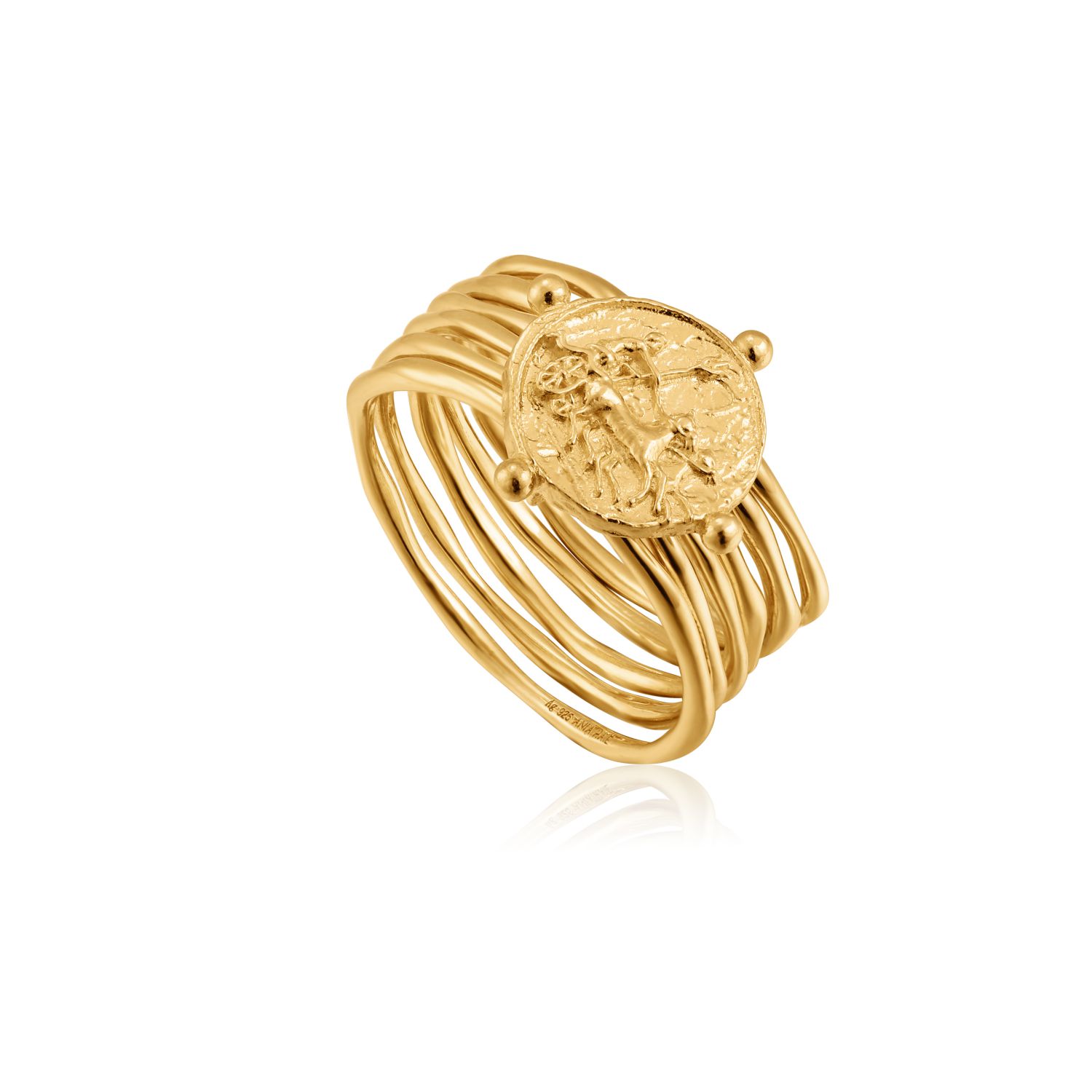 Bague argent 925, 6 bagues en 1