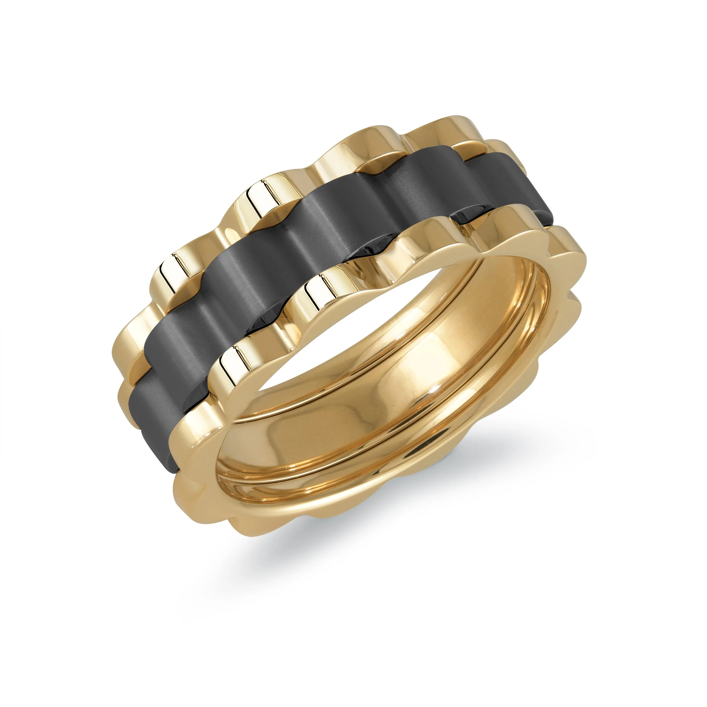 Bague pour homme en stainless - SMR76-11 - Italgem