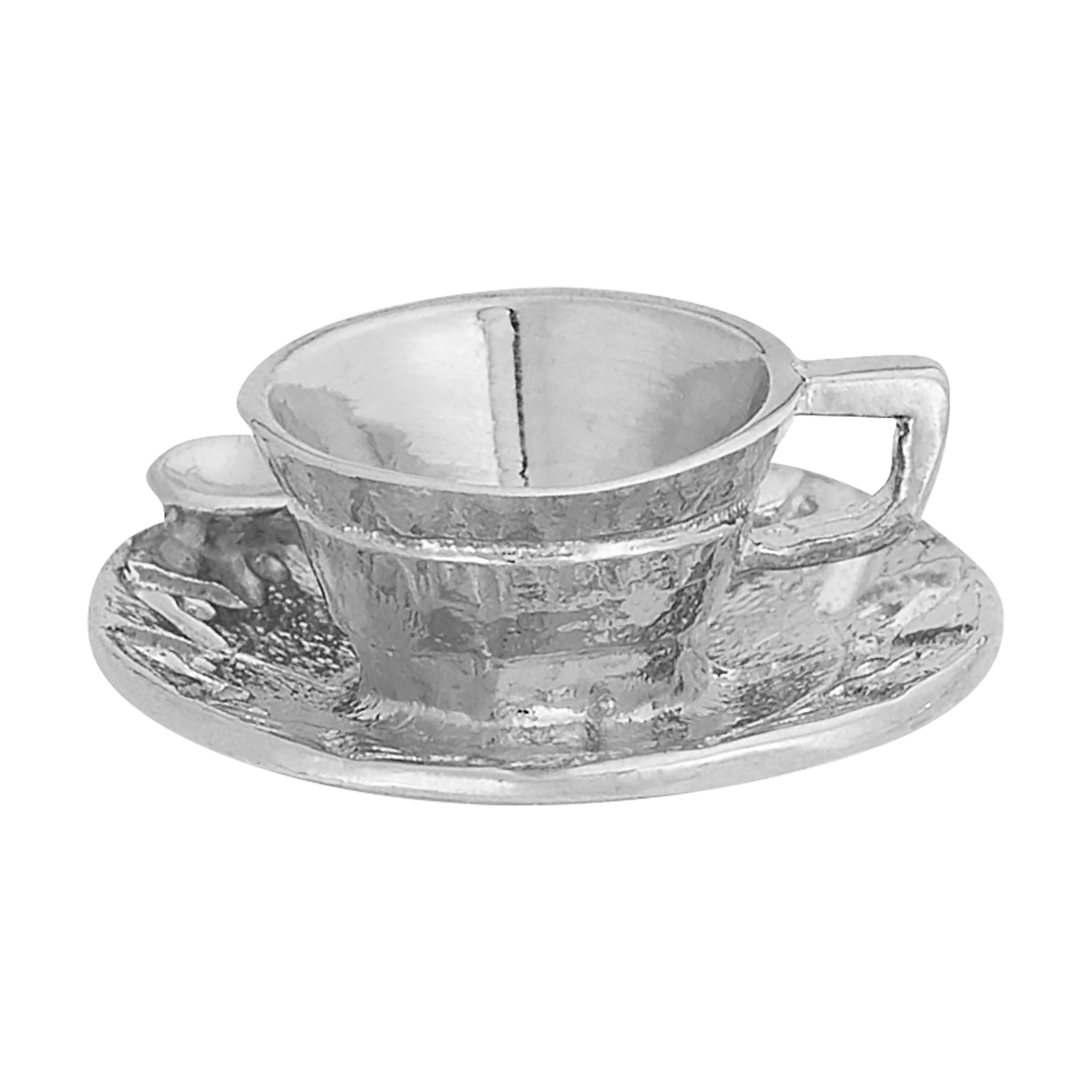 Pendentif en argent 925, tasse et cuillère - 10-0199-000 - Rembrandt Charms