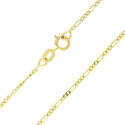 Chaine en or 18K, figaro