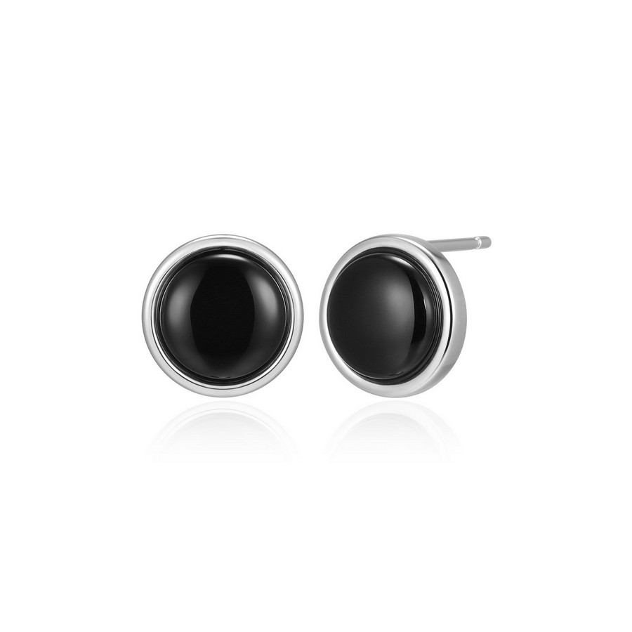 Boucles d'oreilles pour femme en argent 925, agathes - R2LCV62758 - ELLE