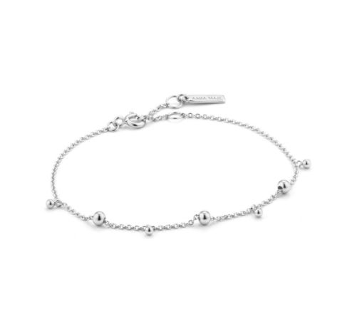 Bracalet pour femme en argent 925, boules
