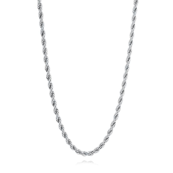 Chaine en stainless, torsade, 3mm