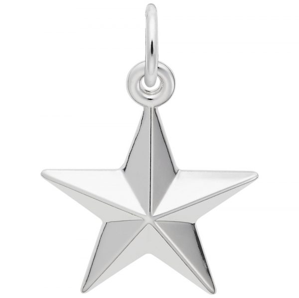 Pendentif en argent 925, étoile