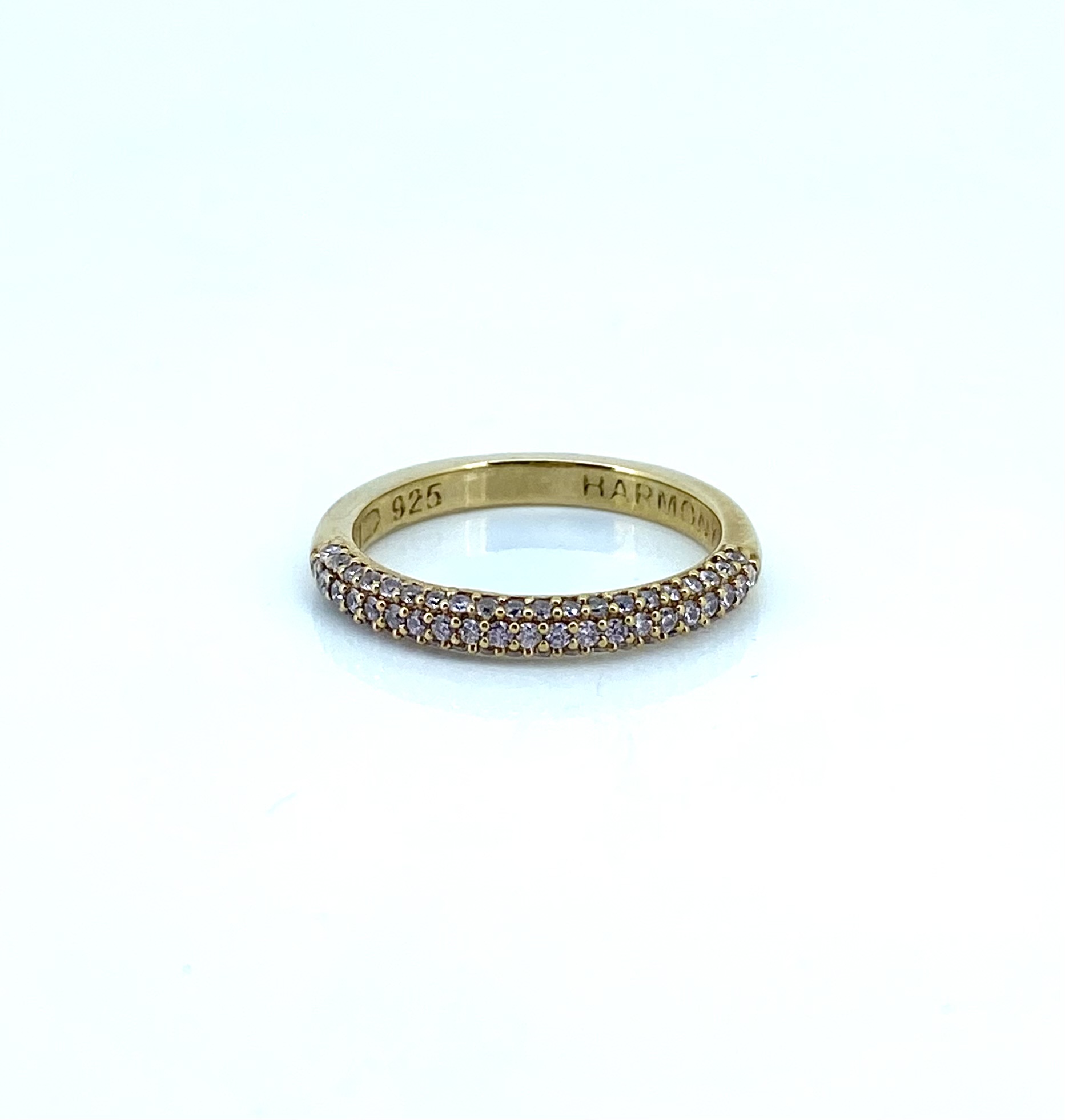 Bague pour femme en argent 925, zircons, octobre