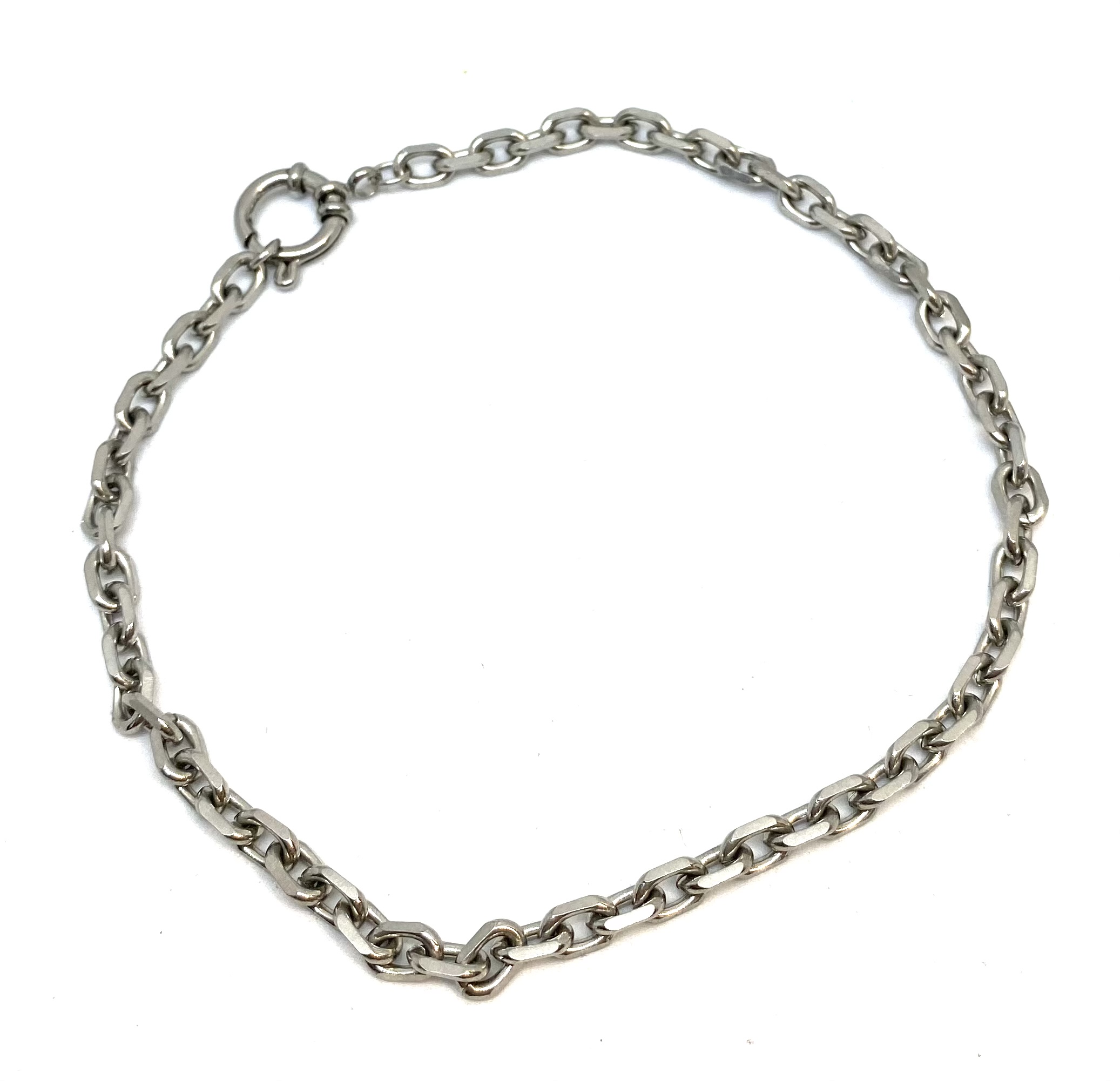 Chevillère en stainless, rolo