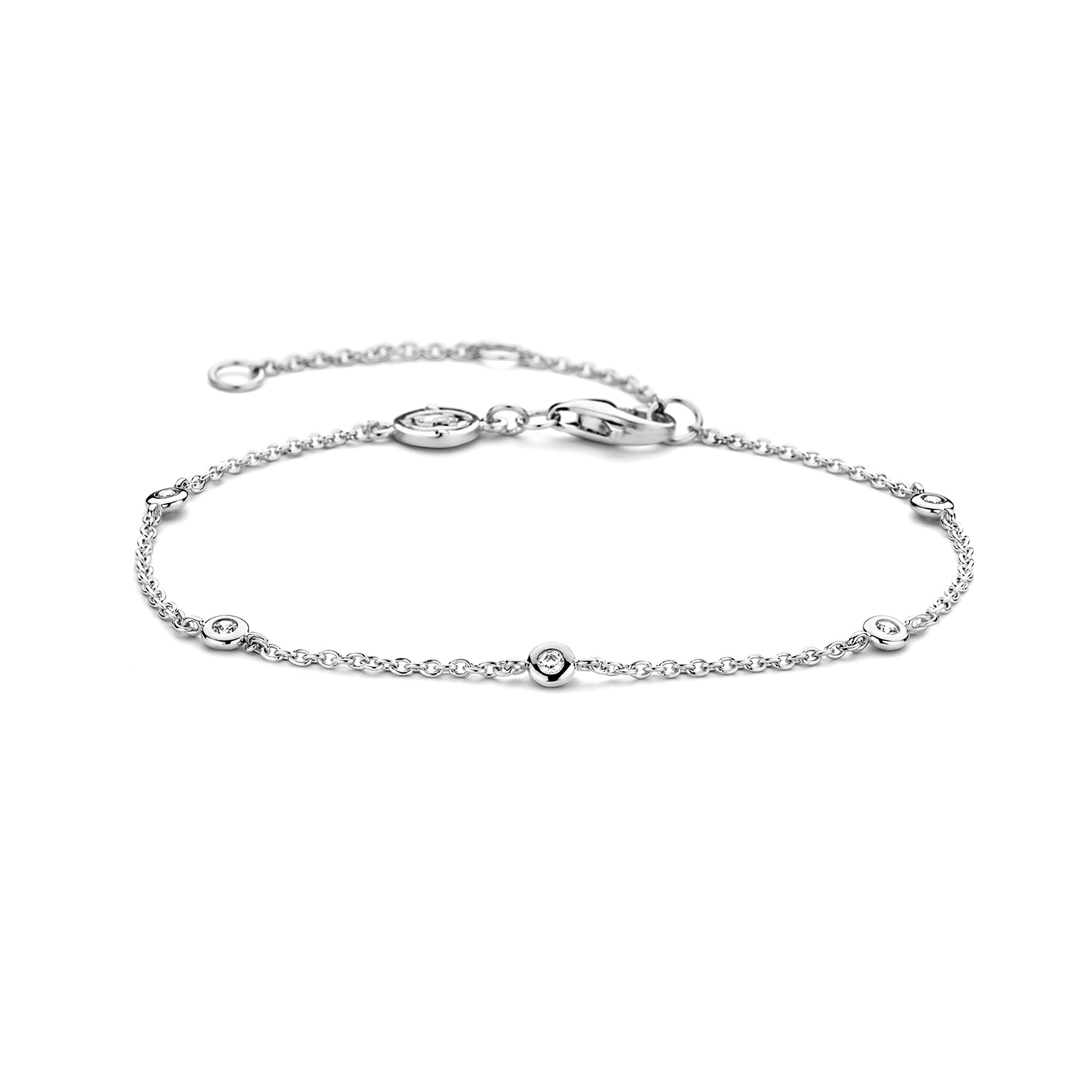 Bracelet pour femme en argent 925, zircons - 2974ZI - Ti Sento Milano