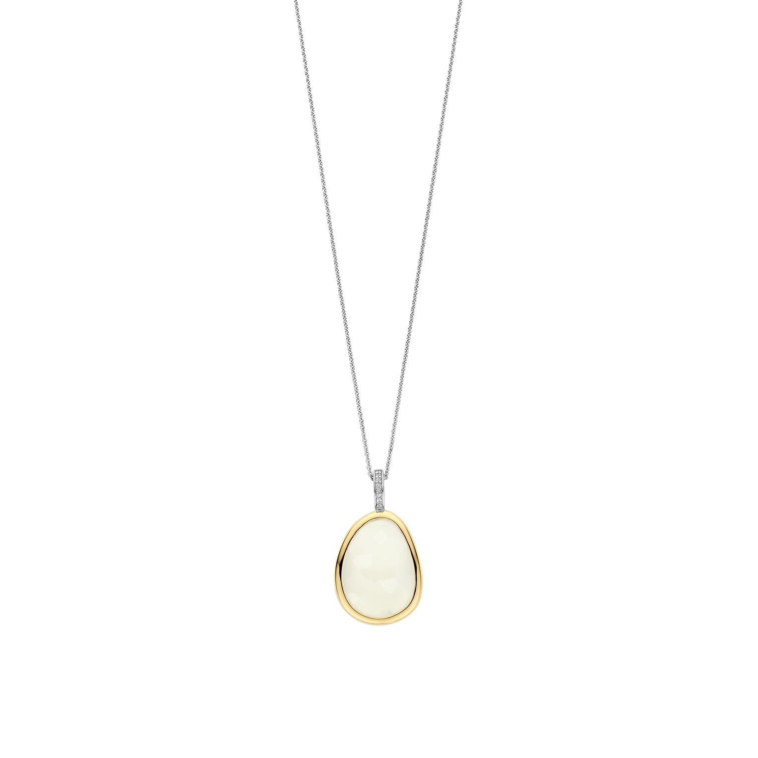 Pendentif pour femme en argent 925, cubic zirconium - 6846MW - Ti Sento Milano