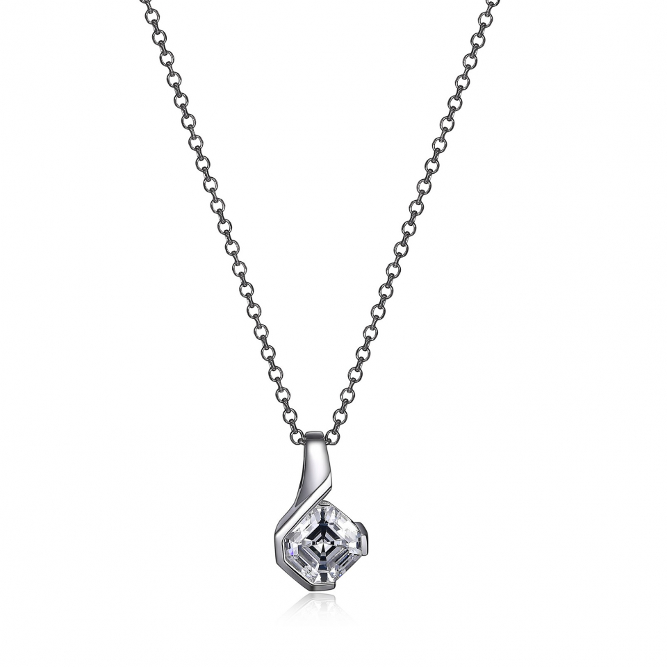 Pendentif pour femme en argent 925, cubic zirconium