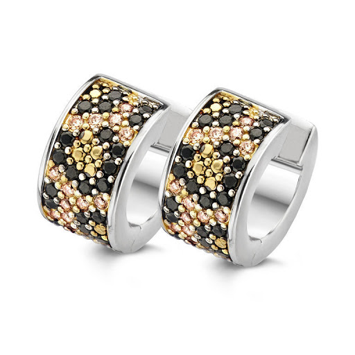 Boucle d'oreille argent 925, huggies