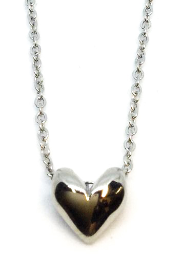 Pendentif stainless, coeur