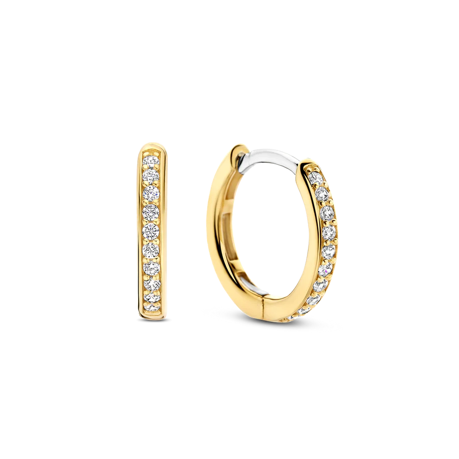 Boucles d'oreilles pour femme en argent 925, cubic zirconium - 7812ZY - Ti Sento Milano