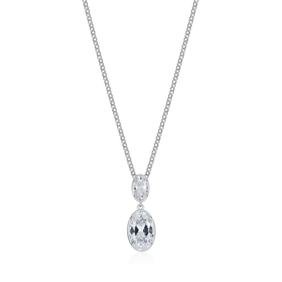 Pendentif pour femme en argent 925, cubic zirconium - R0LC1Z0046 - ELLE